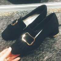 Giày Dior gót vuông