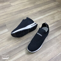 Giày độn đế chun lưới 7cm (có video)