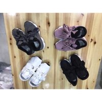 Giầy độn đế da lộn