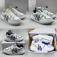 Giày độn đế MLB ny Chunky Liner 3 màu đen, xanh,xám, giày MLB chunky nam nữ bản cao cấp full phụ kiện
