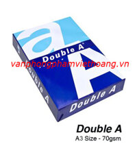 Giấy Double A A3 70gsm
