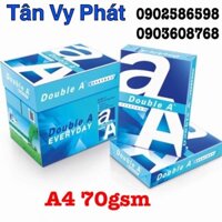 Giấy Double A4 70 gsm (5ream)