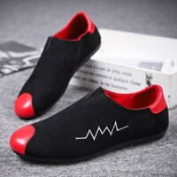 Giày Doudou mẫmới Giày lười nam phong cách Hàn Quốc dễ phối đồ Giày sành điệxã hội xỏ chân