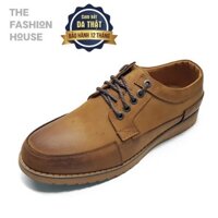 Giày Dr Martens nam da bò sáp cao cấp DR07 (NÂU)