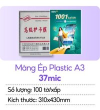Giấy ép Plastic A3 37mic