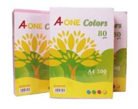 Giấy Fo A4 màu Aone 80gsm