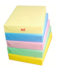 Giấy Fo Màu A4 80Gsm