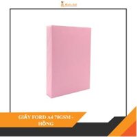 Giấy Ford  A4 70gsm - Hồng
