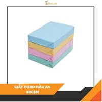 Giấy ford màu A4 80gsm