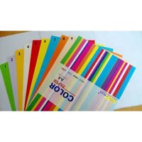 Giấy ford màu đặc A4 màu đỏ, cam, tím nhạt, xanh lá, hồng, kem, ... Ford 80 ( Xấp 500 tờ 1 màu)