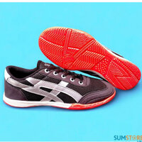 Giày Futsal Nam nữ Bata Đen Đế IC Đã May Toàn bộ Đế