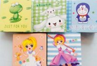 Giấy gấp hạc 5.3x5.3cm (hộp 5 tập)