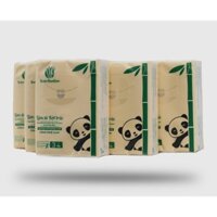 Giấy Gấu Trúc 120 gói Bỏ Túi BOBO BAMBOO Siêu Tiện Dụng