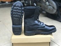 Giày Ghệt Cao Cổ, Bốt Cao Cổ Đen