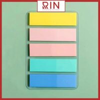 Giấy ghi chú đánh dấu  giấy phân trang  giấy đánh dấu trang trong suốt cho học sinh, văn phòng - V06