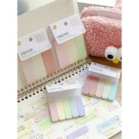 Giấy ghi chú dính đơn giản lớp 3-2 cho học sinh tiểu học và trung học, nhãn dán giá trị cao di động có keo