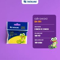 Giấy ghi chú – Giấy notes Pastel – 3X2 SN-001 Thiên Long – Nhiều kích thước