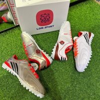 Giày Giày đá bóng F50 Messi da nhăn loại 1 đế cao su xịn - Tặng 1 đôi vớ dệt kim +1 cuộn băng quấn cao su non + hộp giày