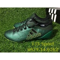 Giày Giày Đá Bóng X17.1 Rồng xanh (Combo giày + túi rút) bán chạy  ,, .