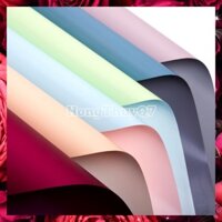 Giấy gói hoa 2 mặt 2 màu Ouya chống thấm nước, giấy gói quà tặng /19.5/ - HongThuyQ7