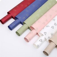 Giấy Gói Hoa Bó Hoa Giấy Gói Tình Yêu Cynthia Giấy Gói Chống Thấm Nước Cửa Hàng Hoa Vật Liệu Gói
