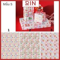 Giấy gói quà  giấy quà tặng giấy bao tập cao cấp  - Mẫu S - Màu 01