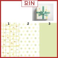 Giấy gói quà  giấy quà tặng giấy bao tập cao cấp  - Mẫu F - Màu 03