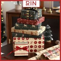 Giấy gói quà  giấy quà tặng giấy bao tập cao cấp  - Mẫu D - Màu 01