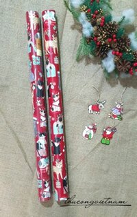 Giấy gói quà khổ lớn 76*360cm - M12