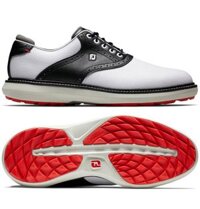Giày golf nam DS FJ TRADITIONS WHT/BLK/GRY 57924 | FootJoy