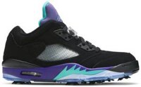 Giày Golf Nike Air Jordan 5 Low Golf ‘Black Grape’ CU4523-001