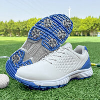 Giày Golf Spikes Mới Nam Chuyên Nghiệp Golf Giày Đi Bộ Ngoài Trời Giày Tập Gym Nam