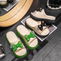 Giày gót BEYONDAY Chunky, Giày thang máy mùa hè đi lại, Xăng đan đi biển EVA đế dày