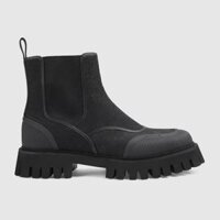 Giày Gucci GG Ankle Boot Nam Đen