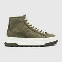 Giày Gucci Gg High Top Sneaker Nam Xanh