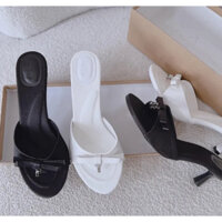 Giày -Guốc cao gót thời trang nữ 5p mũi tròn tag chữ siêu nhẹ dễ đi ,vừa xinh lại gọn chân Hàng Loại 1 FULLBOX