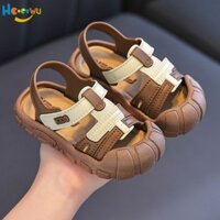Giày Haoerwu Cho Bé Tập Đi Thời Trang Mùa Hè Dép Đế Mềm Chống Trơn Trượt
