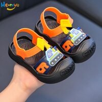 Giày Haoerwu Cho Bé Tập Đi Thời Trang Mùa Hè Dép Đế Mềm Chống Trơn Trượt