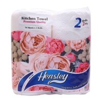 Giấy Hensley 2 cuộn 2 lớp 70PCS T24 – Siêu Thị Bách Hóa Tổng Hợp