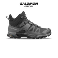 Giày Hiking Nam Salomon X Ultra 4 Mid GTX L41294600 Black/Magnet/Pearl Blue