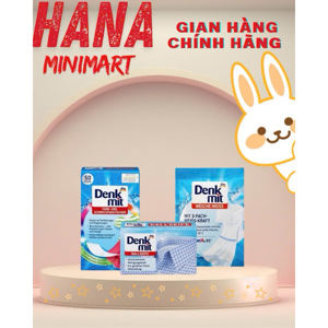 Giấy hút màu và chống phai màu quần áo denkmit, 50 miếng