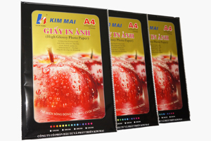 Giấy in ảnh 1 mặt định lượng 230gsm khổ A3 20 tờ