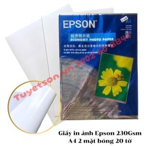 Giấy in ảnh 2 mặt A4 230gsm