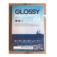 Giấy in ảnh A4 230g 2 mặt Glossy 50 tờ/ xấp