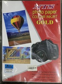 Giấy in ảnh Decal Ngũ Sắc A4 135gsm 50 tờ bóc dán