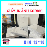 Giấy in ảnh Kodak khổ 13*18 sấp 100 tờ