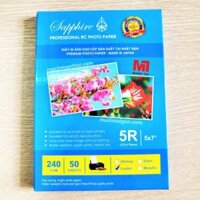 Giấy In Ảnh Sapphire RC Lụa 13×18 240gsm