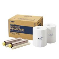 Giấy in ảnh và Băng mực 6R cho máy DNP DS620 khổ 15x20cm (6×8″) – in được 400 ảnh