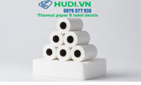 Giấy in Bill K57 x 38mm – Giấy In Bill Cho Máy Quẹt Thẻ POS | hudi.vn