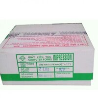 Giấy in Carbonless liên tục A4 5 liên (khổ 210mm)